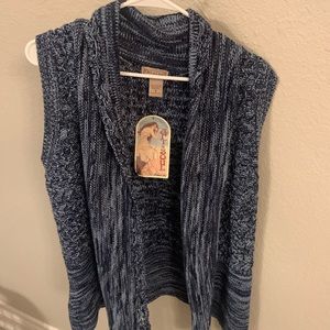 Sweater Vest. NWT. Navy